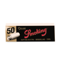 Фільтри для самокруток Smoking Tips Deluxe 50 шт