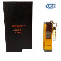 USB-зажигалка брелок-пепельница Honest